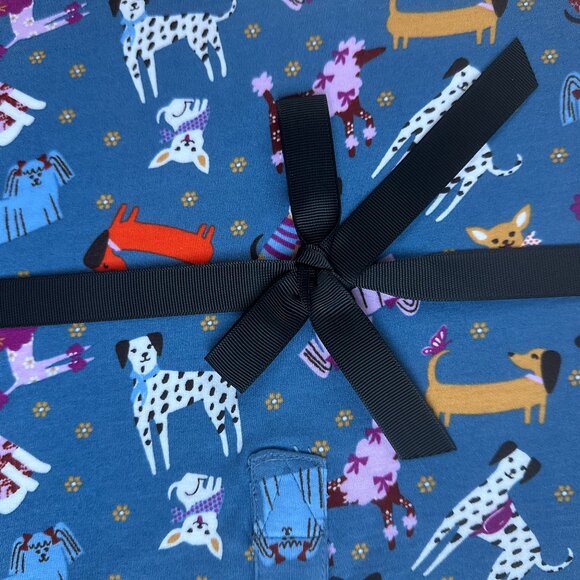 VERA BRADLEY BARK PARK DOGS HENLEY NIGHT DRESS/NIGHTSHIRT:NWT  MEDIUM or LARGE - Picture 8 of 15